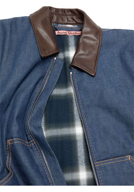 giacca denim uomo indigo ACNE STUDIOS | B90839135